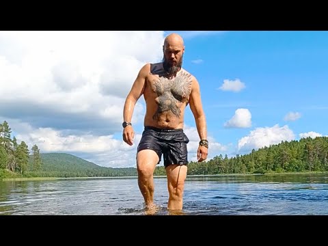 KUNGSLEDEN Ammarnäs - Kvikkjokk Ep 7 (English Subtitles) | Högsommar på fjället med dopp i fjällsjö