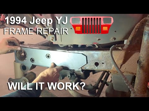 1994 Jeep YJ - Part 6 - Frame Repair - Front Driver Side