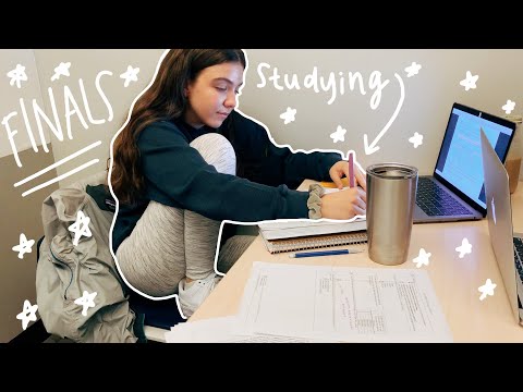 私の人生の中で大学のファイナルウィーク // 勉強＆最終試験 // ミシガン州立大学 (College Finals Week in my Life // Studying & Final Exams // Michigan State University)