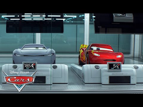 Lightning Tries Next Gen Training! | Pixar Cars | @disneyjr