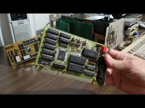 Amiga A2088 Bridgeboard: Testing 5x ISA VGA Cards For Working 8bit Operation!