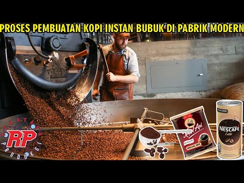 THIS IS HOW TO MAKE DELICIOUS INSTANT COFFEE IN A MODERN FACTORY