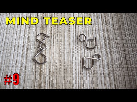 How to Solve a Metal Puzzle Brain Teaser