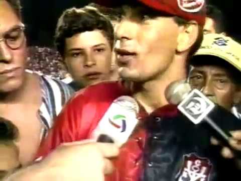 Flamengo 1 x 1 Guarani Amistoso 1995 Estréia de Edmundo pelo Fla