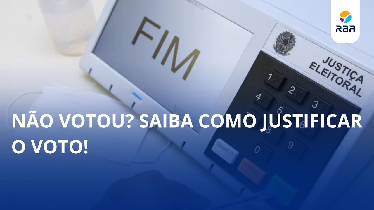 Eleições 2026: não votou? Saiba como justificar a ausência
