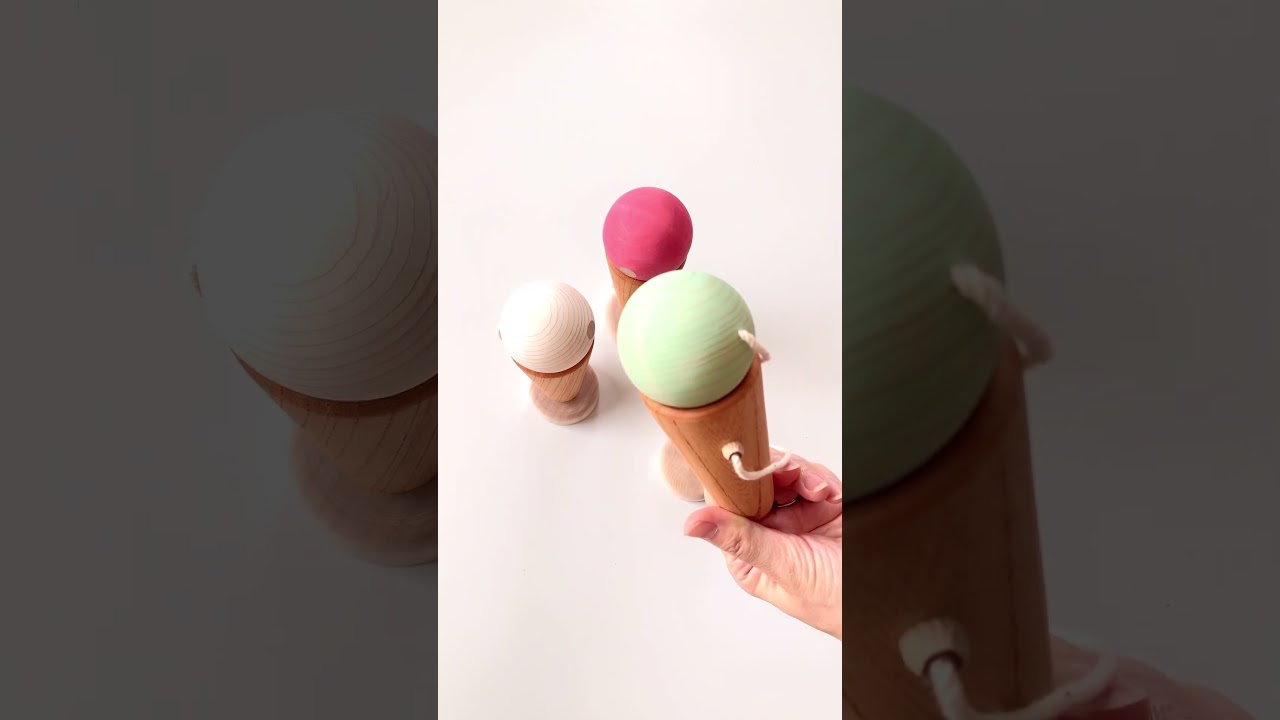 アイスなけん玉の遊び方