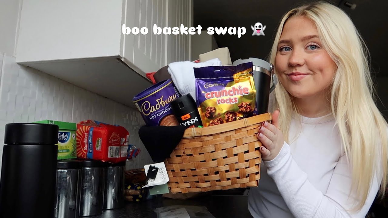 MAKE MY BOYFRIEND A BOO BASKET 👻🖤