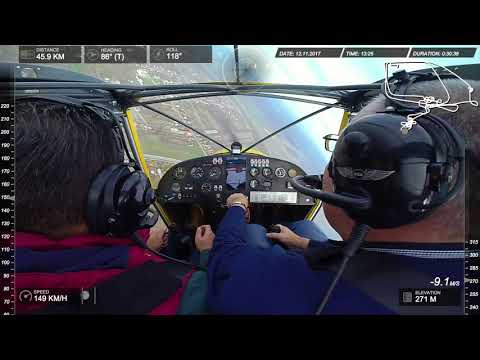 Test elice Duc si motor nou Rotax 912 ULS2 12112017 ApolloFox YR5448