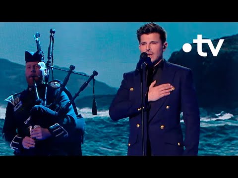 Vincent Niclo impressionnant sur "Amazing Grace"