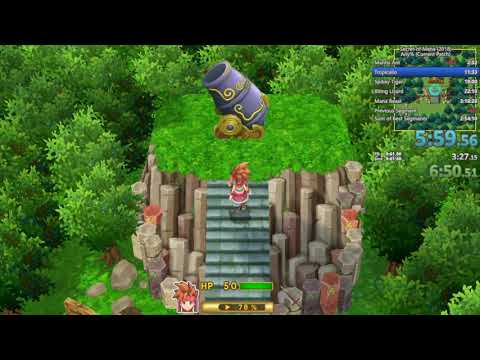 Secret Of Mana (2018) Speedrun Any% (Current Patch) 3:06:08 PB