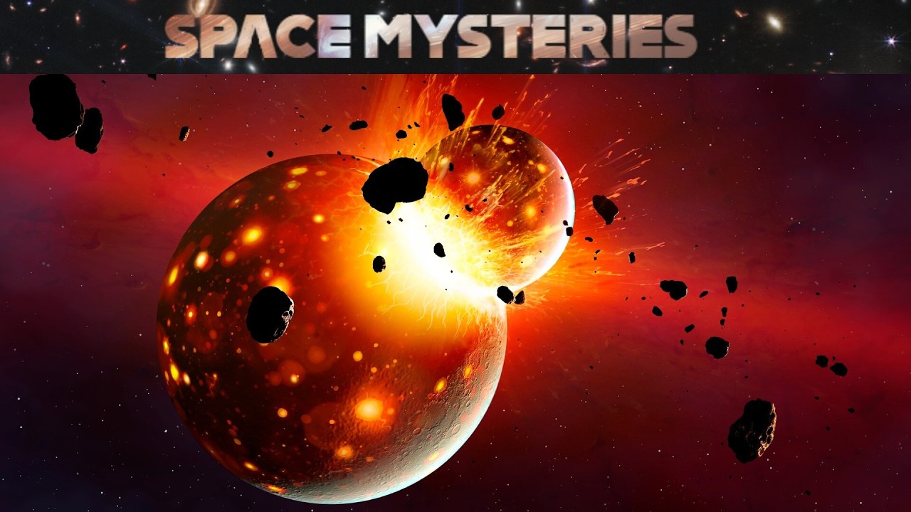 Space Mysteries: Did a planet-sized object collide with Earth to form the moon? - YouTube