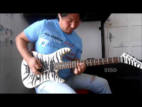 David Lee Roth (BIG TROUBLE) Steve Vai's guitar solo - Ulisses Miyazawa
