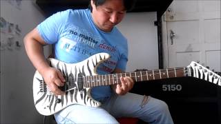 David Lee Roth (BIG TROUBLE) Steve Vai&#39;s guitar solo - Ulisses Miyazawa