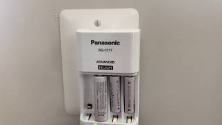 Panasonic BQ-CC17 charger & Eneloop batteries review