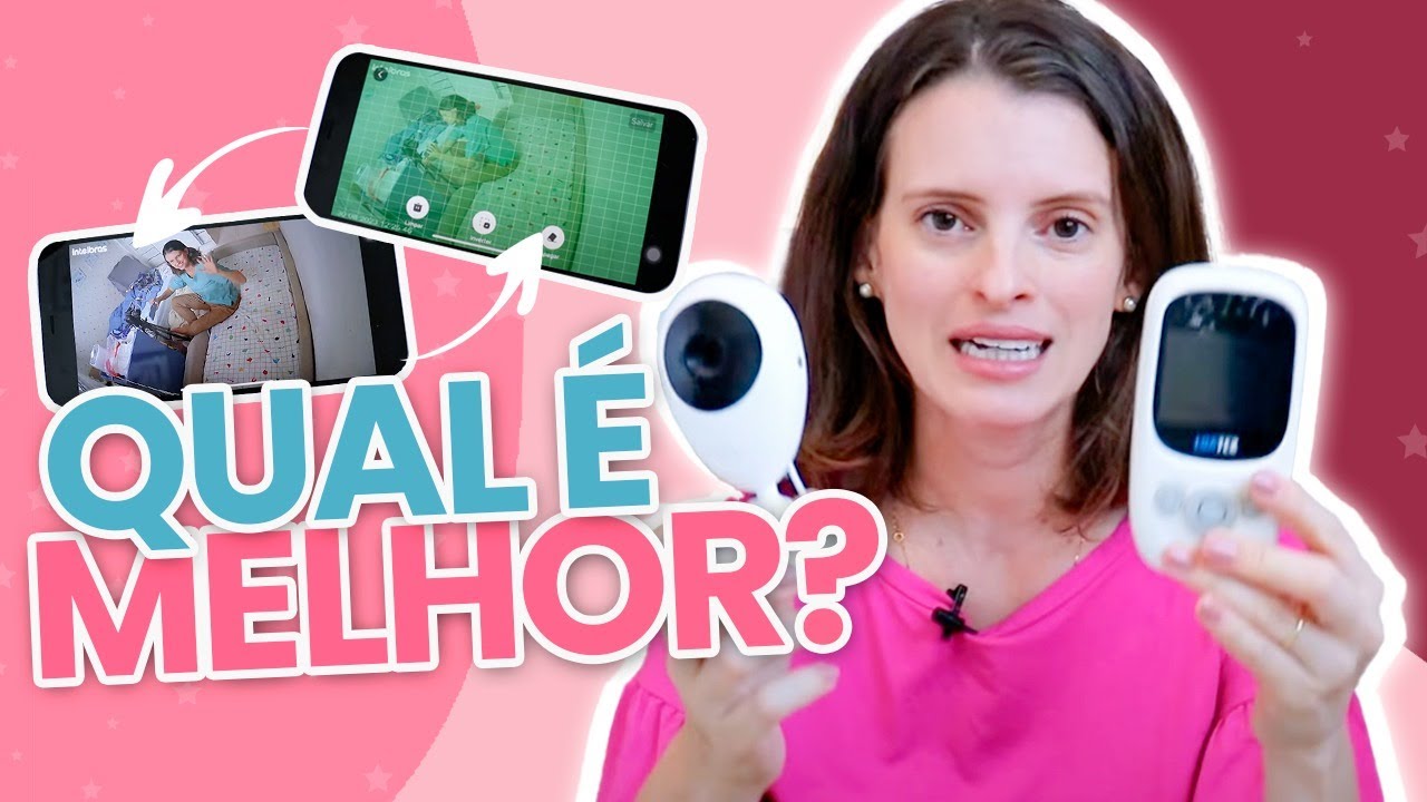 Babá eletrônica ou Câmera wifi? Qual é melhor para o enxoval do bebê