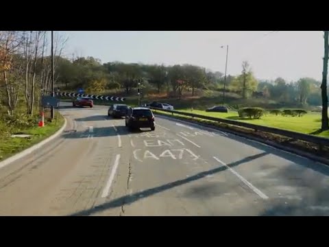 Navigating the A452 into A4147 on Your HGV Test Route