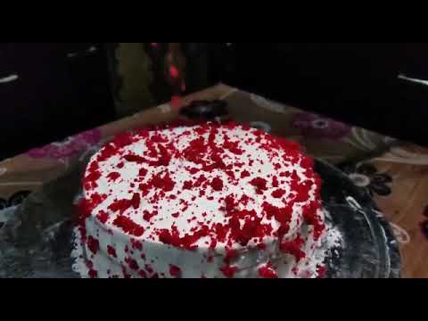 Red velvet cake|Red velvet cake finishing|Humaira Attar