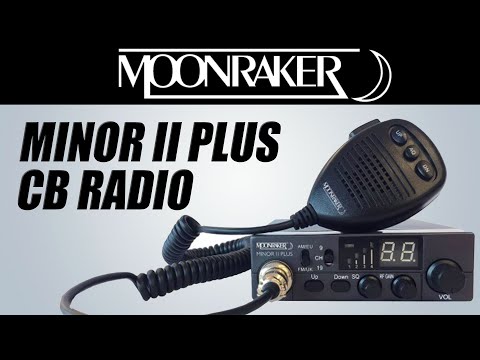 Moonraker Minor II Plus 80 CH 12V/24V CB Mobile Transceiver