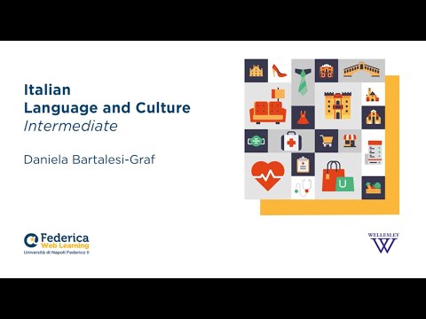 Italian Language and Culture - Intermediate- Presentation of the course