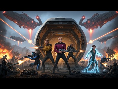 Captain Picard and the Enterprise in Mass Effect?