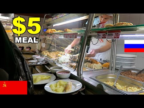 CANTINA do tipo SOCIALISTA. Como comiam os soviéticos? | RÚSSIA