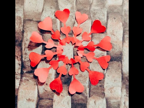 How to made Easy paper flower 🌹 tutorial