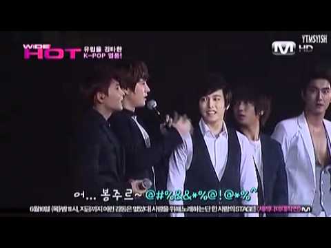 110616 SMTownParis backstage - Super Junior cut