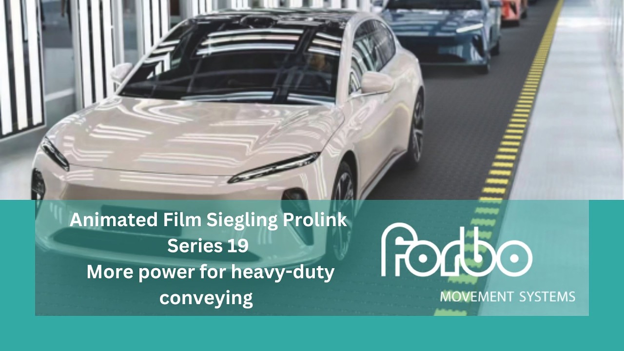 Siegling Prolink Series 19 – More power for heavy-duty conveying