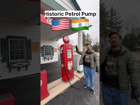 India Waale Dekh Lo! 😳 America Ke Village Mein Petrol Pump 🇺🇸🇮🇳 #shorts #indianinusa #desiinusa