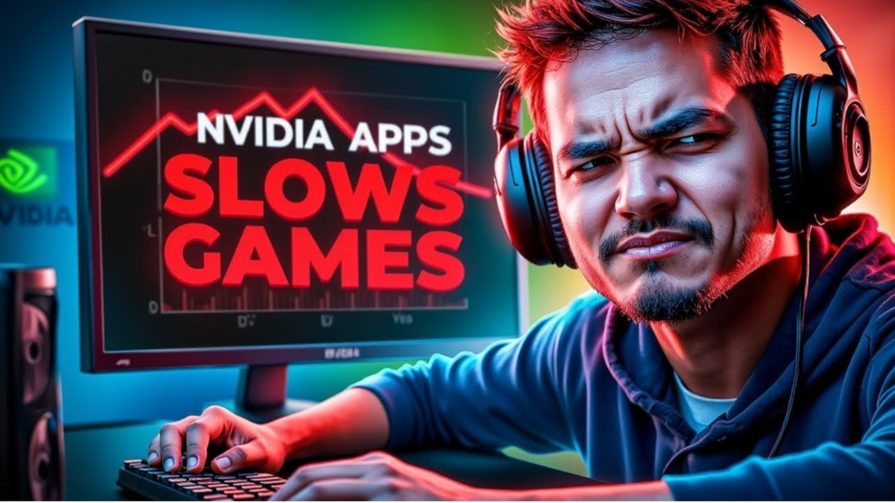 🚨 Nvidia’s New App is Tanking Your FPS by 15%! Here’s the Quick Fix! ⚡ #nvidia #slowed