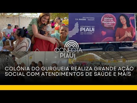 Colônia do Gurgueia realiza grande ação social com atendimentos de saúde e mais