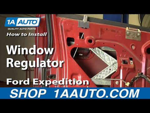 How to change window regulator ford f150