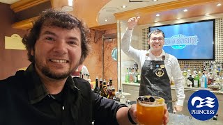 Ruby Princess Alaskan Cruise, Day-3 at Sea. My full Good Spirits experience with Johnson!!