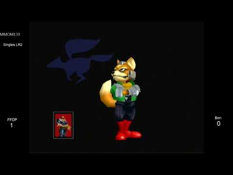 MMOM139 SSBM - FFDP (C. Falcon) vs. Ben (Fox) - Melee LR2
