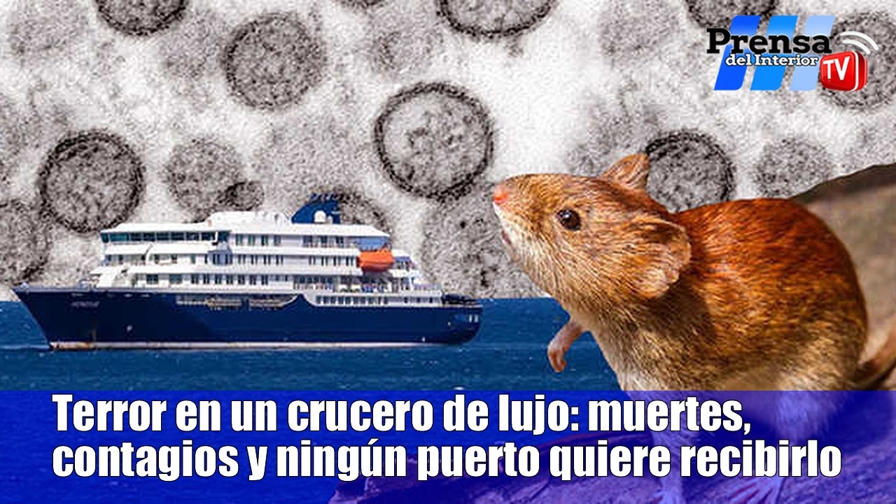 Terror en crucero de lujo: Sospecha de hantavirus y crisis internacional