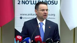 Canlı | Adalet Bakanımız Sayın Akın Gürlek, Ankara 2 No’lu Barosu Adli