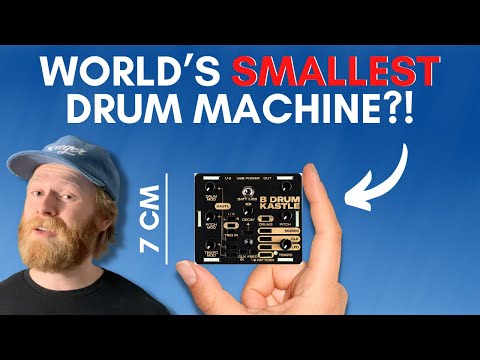 A Fun Glitchy Modular Drum Synth // Bastl Kastle Drum