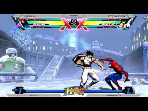 Naptown Clutch III Brightside vs BT`Clockwork UMVC3 WB