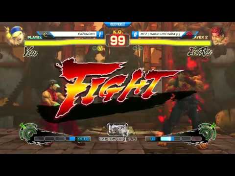 USFIV - Kazunoko [Yun] x Daigo Umehara [Evil Ryu] - Grand Finals - Capcom Cup 2015