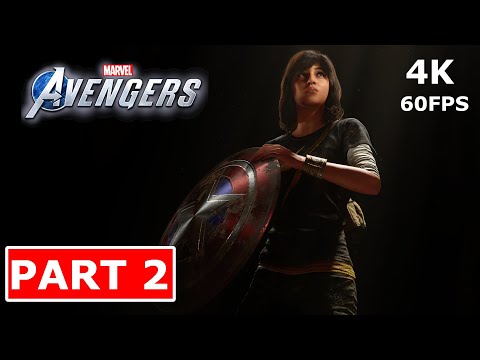 Marvel’s Avengers  Gameplay Walkthrough Part 2 [4K 60FPS PC] German Kein Kommentar Full Game