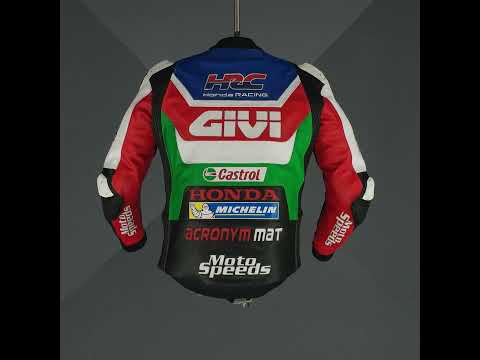 Alex Rins MotoGP Racing Jacket Honda 2023 - Replica Race Fit