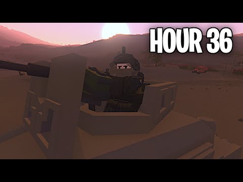 Surviving In Unturned's Harshest Desert for 48 Hours...