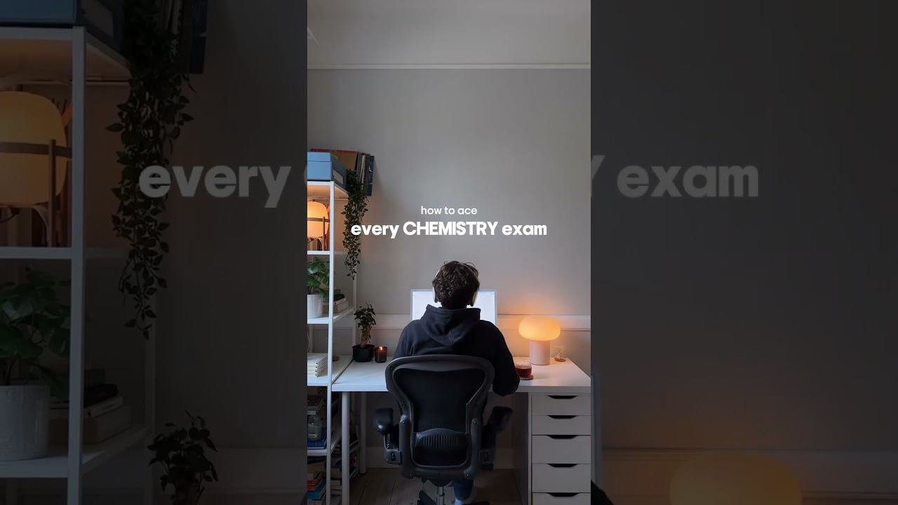 How to study chemistry and ace every exam