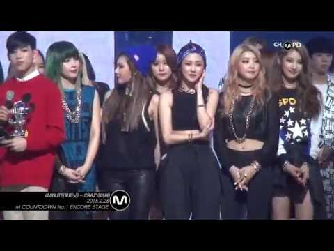 4Minute-Crazy6thWin [M Countdown 150226] 미쳐 (CRAZY) Ch. MPD