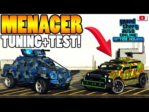 😳So Schlecht Wie Alle Sagen?? HVY MENACER Tuning+Test!😳 [GTA 5 Online After Hours Update DLC]