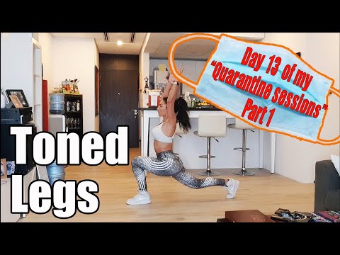 Day 13 of my "Quarantine Sessions" Part 1 - 19 minutes of Leg training