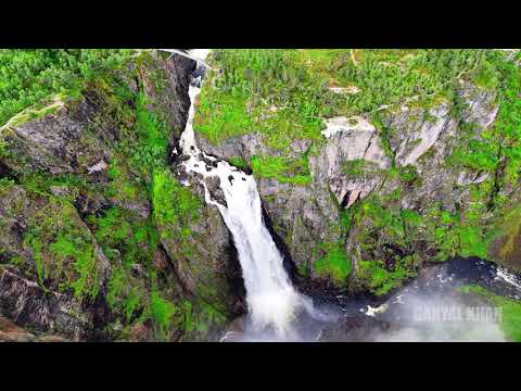 Norway from the Sky | Vøringsfossen Waterfall Drone Journey | Cinematic 4K Nature Travel Film