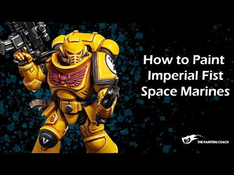 How to Paint Imperial Fists Primaris Space Marines