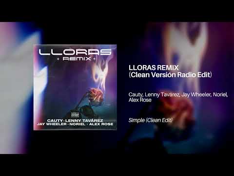 Cauty, Lenny Tavarez, Jay Wheeler - Lloras (Remix) [Super Clean Version Radio Moda Edit] feat. No...