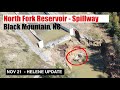 Helene Impact Update Nov 21 - North Fork Reservoir Auxiliary Spillway -Black Mountain, NC
